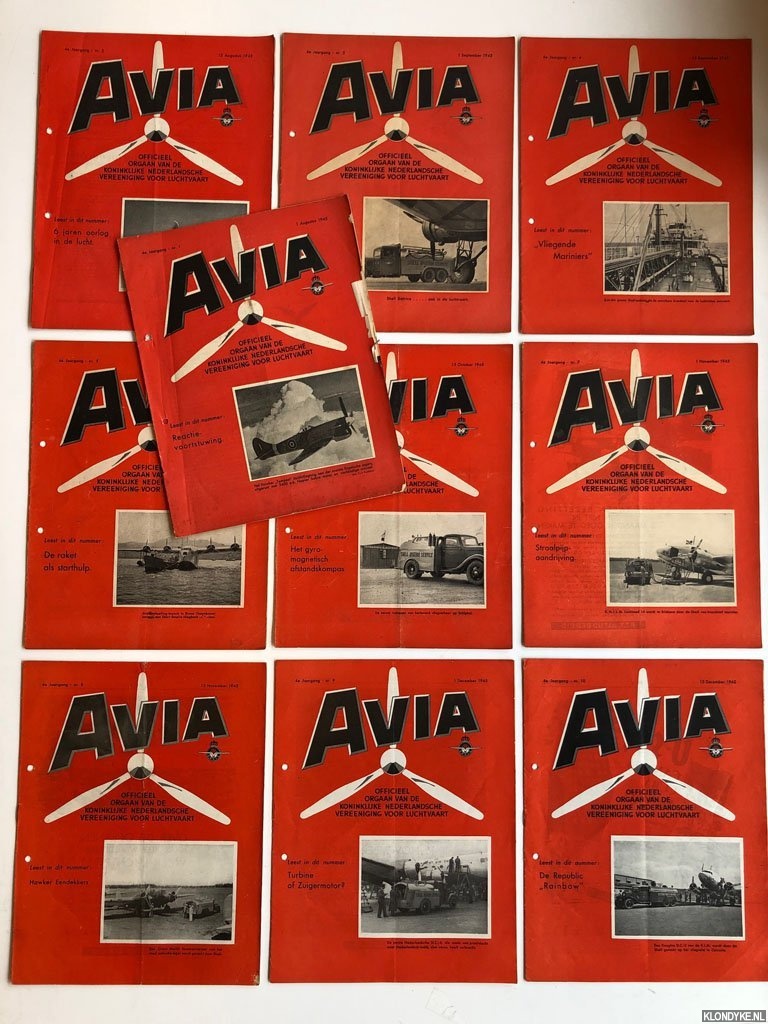 Diverse auteurs - Avia 4e jaargang 1945