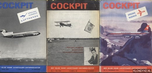 Hooftman, Hugo - Cockpit. Het blad voor luchtvaart-enthousiasten - 3 afleveringen