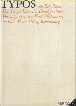 Rosen, Ben - Typos von Ben Rosen. Das Grosse Buch der Druckschriften