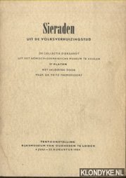 Fremersdorf, Fritz - Sieraden uit de volksverhuizingstijd. De collectie Diergardt uit het Rmisch-Germanische museum te Keulen