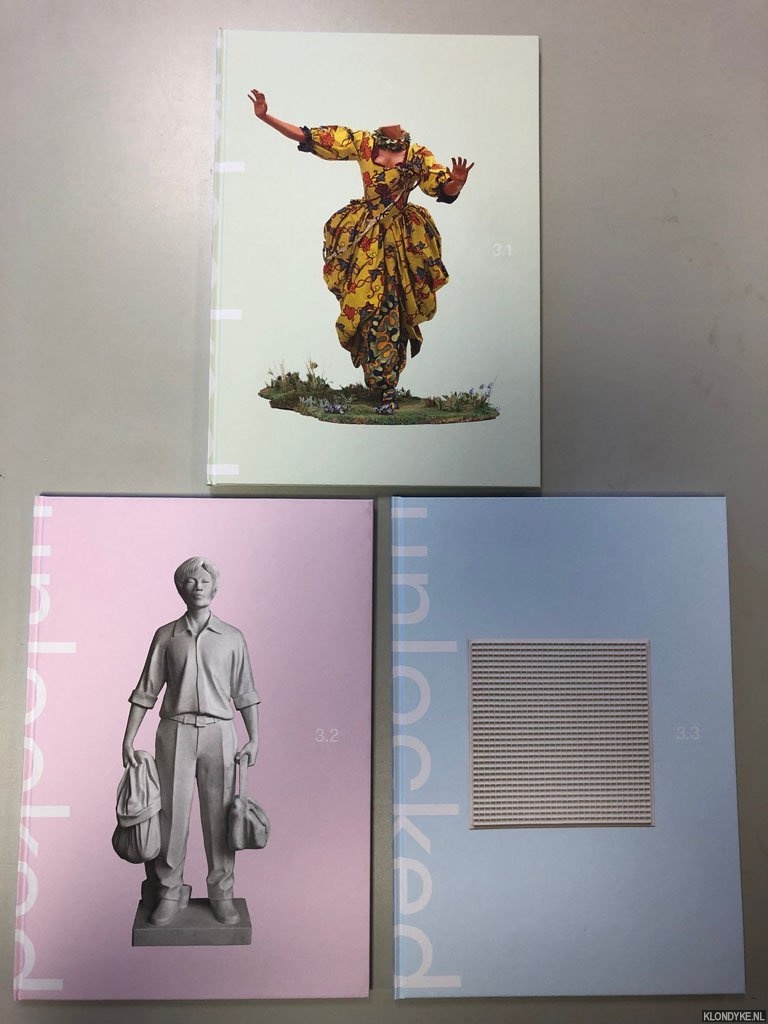 Dijkstra, Nelly - e.a. - Unlocked #3 - Rabo Kunstcollectie (3 volumes)