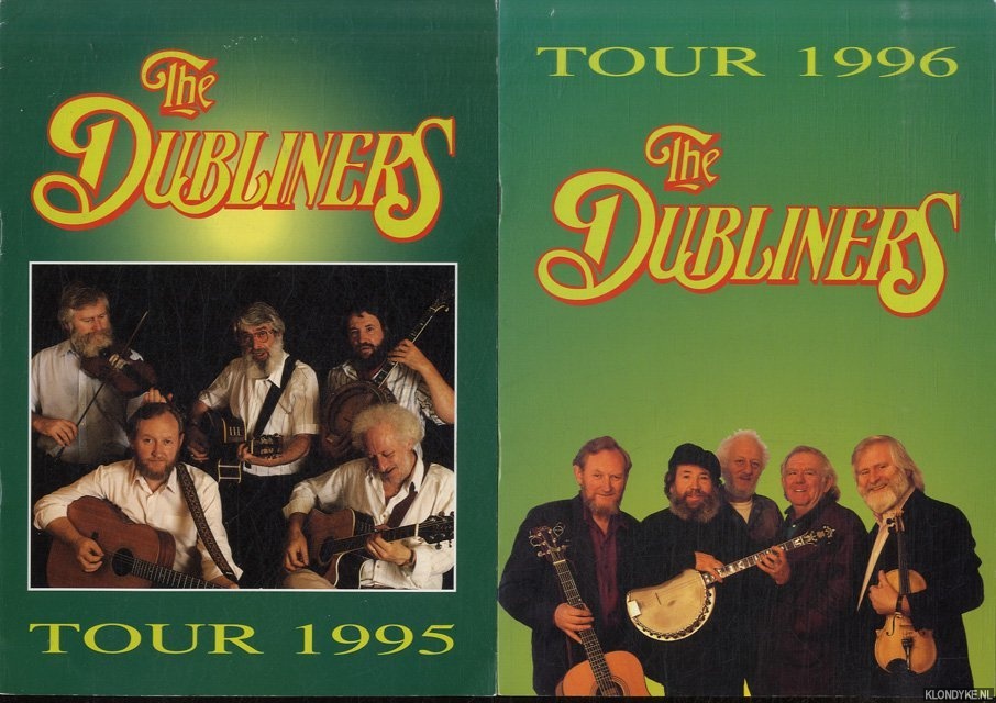 Verschoof, Hans (samenstelling & redactie) - The Dubliners Tour 1995 & The Dubliners Tour 1996 (2 volumes)
