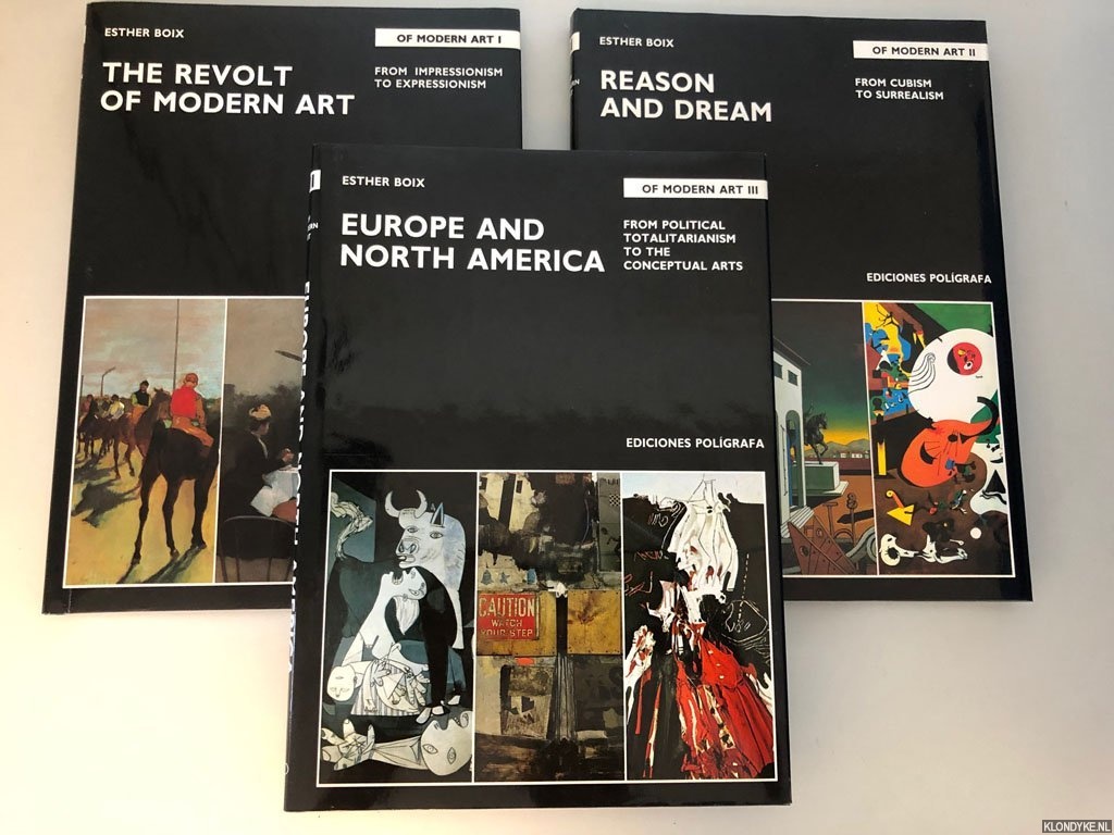 Boix, Esther - Of Modern Art (3 volumes)