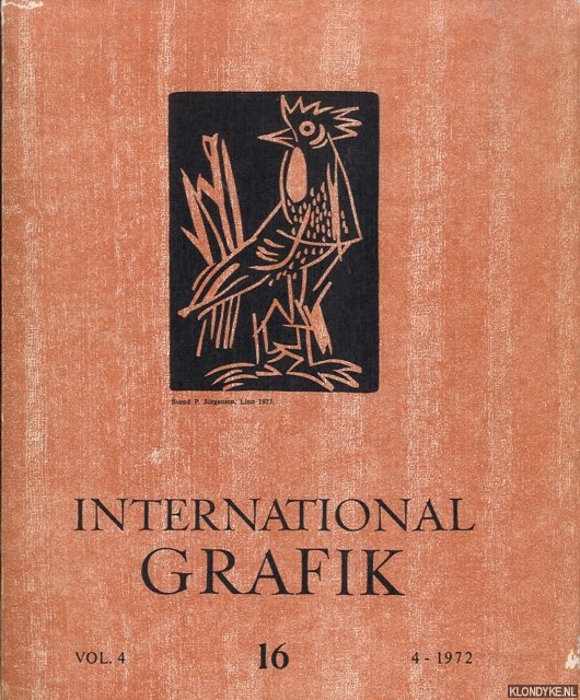 Fogedgaard, Helmer & Klaus Rodel (Redaktion) - International Grafik Volume 4 - 1972 - Heft 16