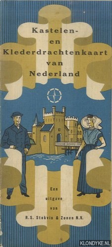 Diverse auteurs - Kastelen- en klederdrachtenkaart van Nederland