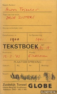 Tsjechow, Anton - Drie zusters