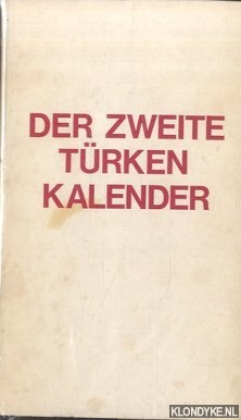 Prakke, Prof.dr. Henk - Der zweite Trkenkalender. 1942 Groningen: Hendrik Nicolaas Werkman