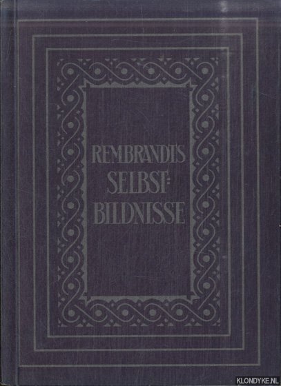 Pinder, Wilhelm - Rembrandts Selbstbildnisse