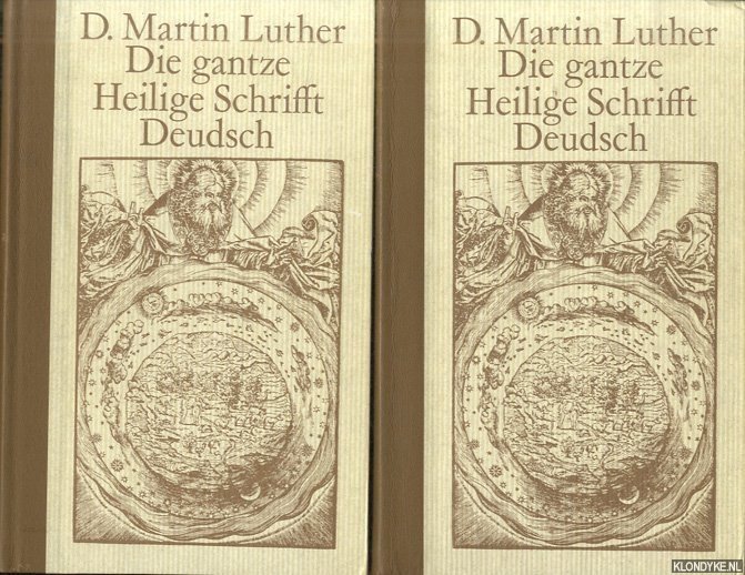 Luther, D. Martin - Die gantze Heilige Schrifft Deudsch. Wittenberg 1545 (2+1 volumes)