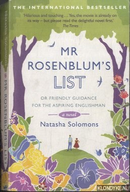 Solomons, Natasha - Mr Rosenblum's List: Or Friendly Guidance For The Aspiring Englishman