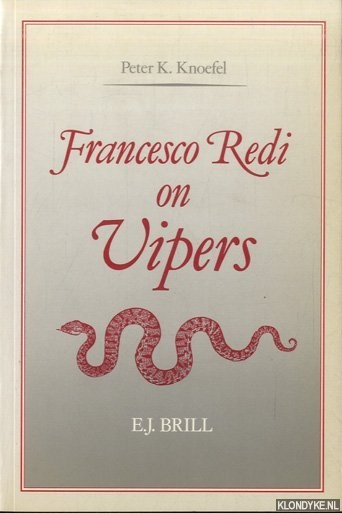 Knoefel, Peter K. - Francesco Redi on Vipers