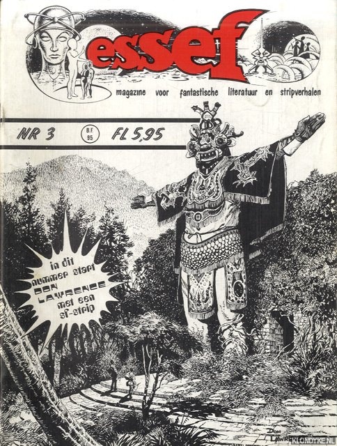 Roos, J. & R. Zielschot (redactie) - Essef. Magazine voor fantastische literatuur en stripverhalen. Nr. 3