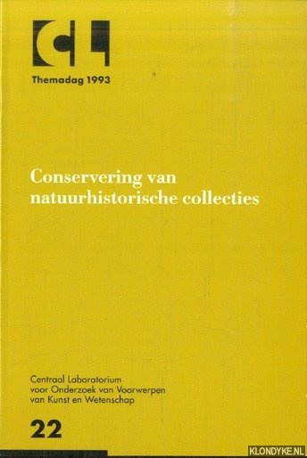 Roelofs, W.G.Th. - e.a. - Conservering van natuurhistorische collecties