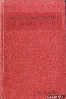Blancs, Peres (par E.B. des Missionnaires d'Afrique) - Vocabulaire Franais-Kiswahili et Kiswahili-Franais