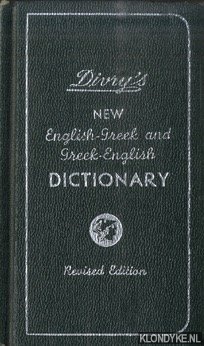 Divry, G.C. & C.G. Divry - Divry's New English-Greek and Greek-English Dictionary