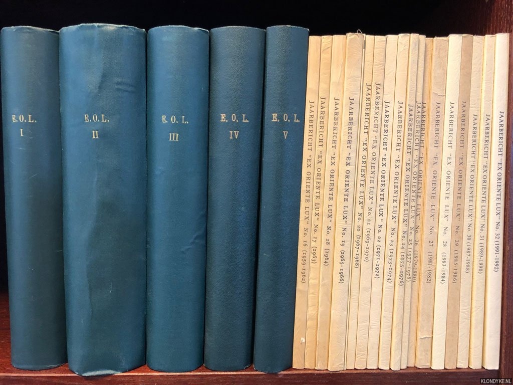 Roes, A. - e.a. - Jaarbericht van het Vooraziatisch-Egyptisch Gezelschap Ex Oriente Lux (deel 1 t/m 32)