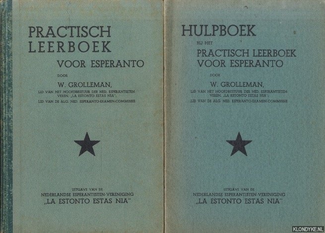 Grolleman, W. - Practisch leerboek voor Esperanto + Hulpboek