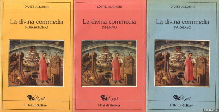 Alighieri, Dante - La divinia commedia (3 volumes)
