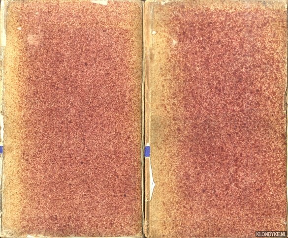 Jager, A. de (bijeenverzameld door) - Taalkundig Magazijn, of Gemengde Bijdragen tot de kennis der Nederduitsche taal (volume 1 & 2)