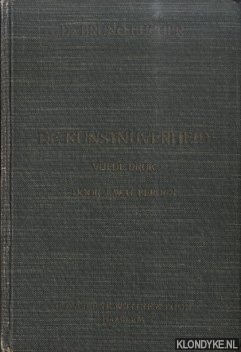 Berden, J.W.H. - De kunstnijverheid. Hand- en studieboekje tevens vademecum voor bezoekers van musea en tentoonstellingen naar dr. Bruno Bucher's 'Kunst im Handwerk'