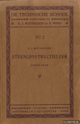 Rothuizen, E.J. - Steenconstructieleer