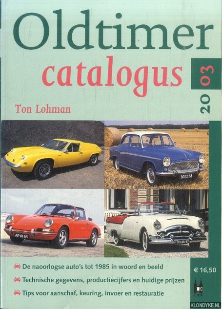 Lohman, Ton - Oldtimercatalogus 2003