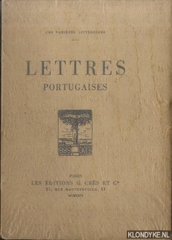 Bever, Ad. van (prface de) & Lon Schulz (frontispice dssin et grav par) - Lettres portugaises