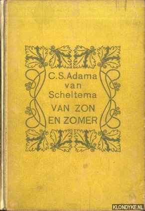 Adama van Scheltema, C.S. - Van zon en zomer