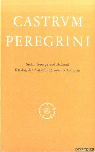 Goldschmidt, M.R. - Stefan George und Holland. Katalog der Ausstellung zum 50. Todestag Universittsbibliothek Amsterdam