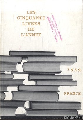 Various - Les cinquante livres de l'anne 1959