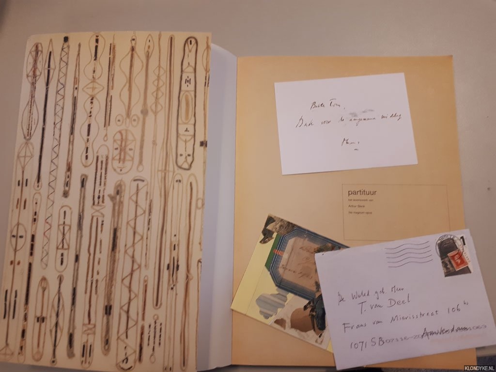 Hofland, H.J.A. - Partituur. Het levenswerk van Arthur Slenk, his magnum opus *SIGNED*