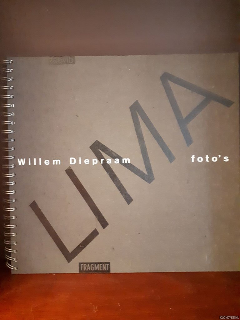 Diepraam, Willem - Lima. Foto's *with loose SIGNED letter*