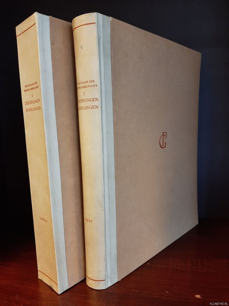 Bock, E. - Die Zeichnungen in der Universittsbibliothek Erlangen (2 volumes)
