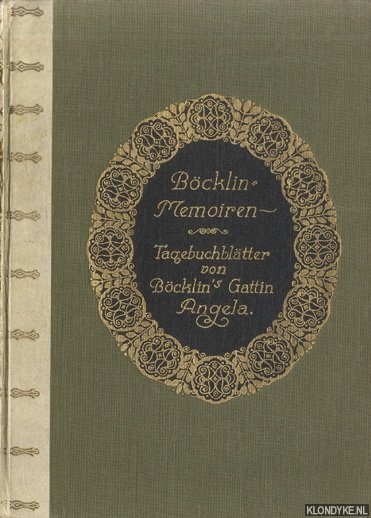Runkel, Ferdinand - Bcklin Memoiren. Tagebuchbltter von Bcklins Gattin Angela