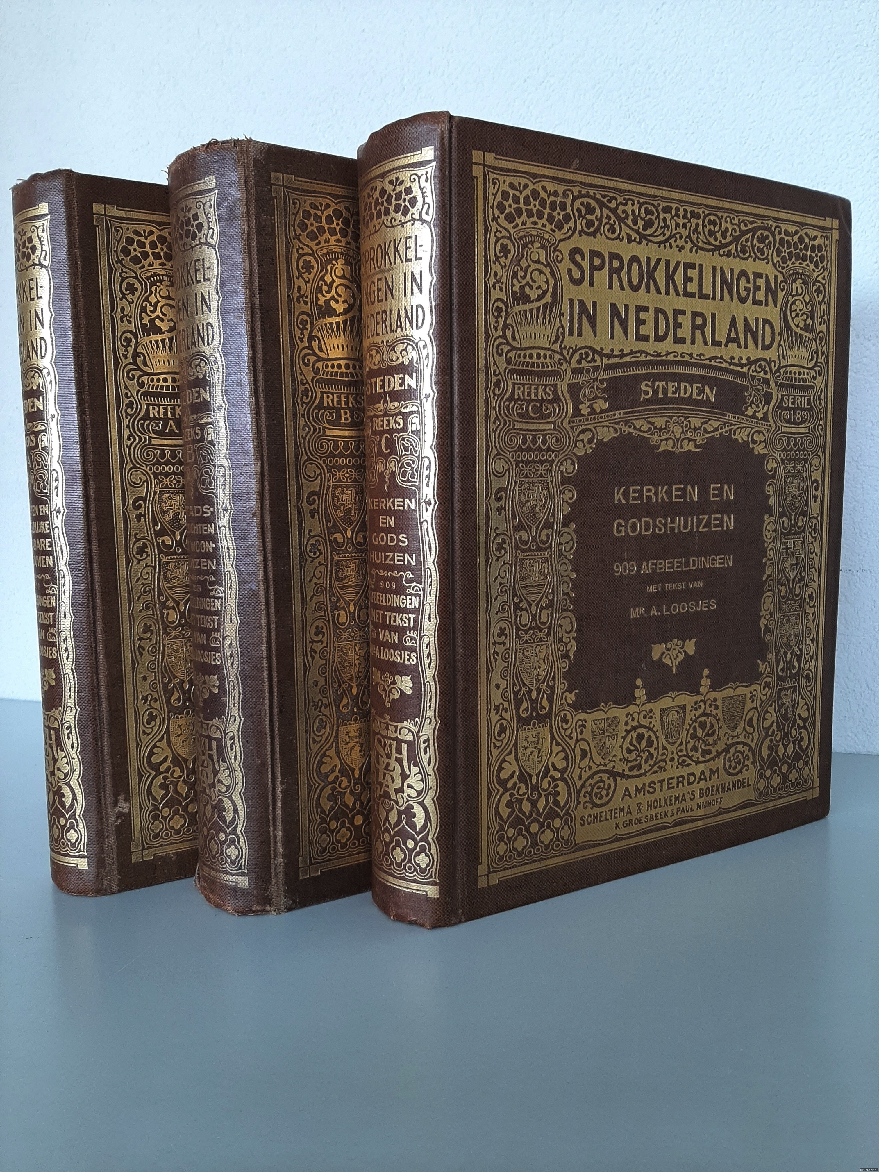 Loosjes, A. - Sprokkelingen in Nederland: Steden (3 delen)