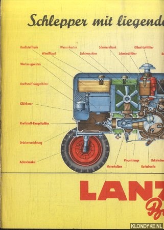 Various - Schlepper mit liegendem Zweitakt-Dieselmotor - Lanz Bulldog Diesel
