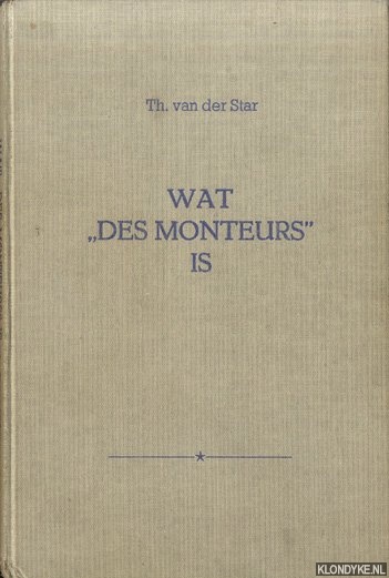 Star, Th. van der - Wat 