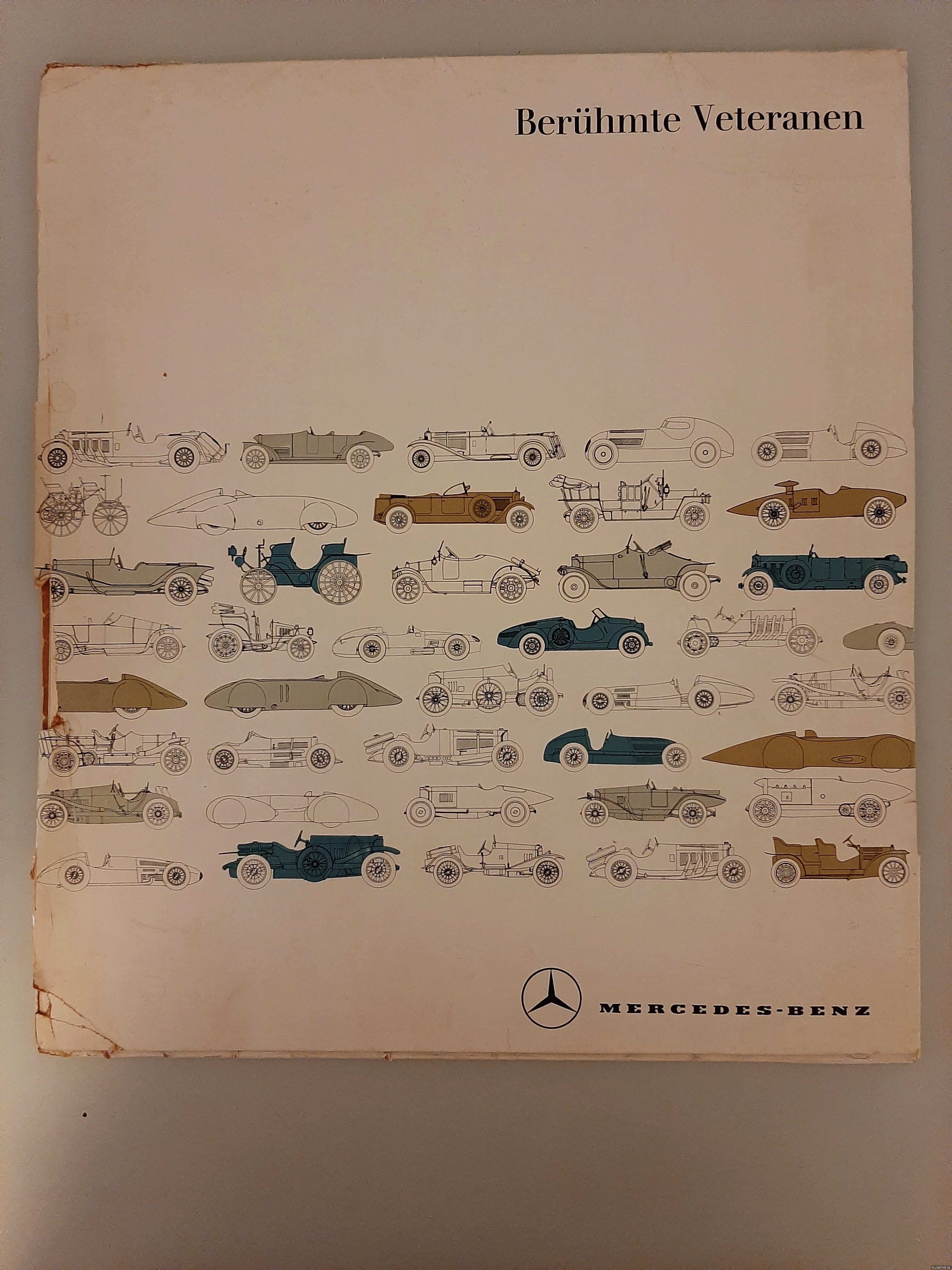 Various - Mercedes-Benz: Berhmte Veteranen. Mappe mit 8 Bildtafeln Modelle 1836-1936