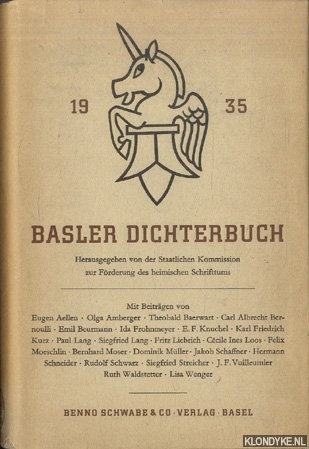 Aellen, Eugen - a.o. - Basler Dichterbuch