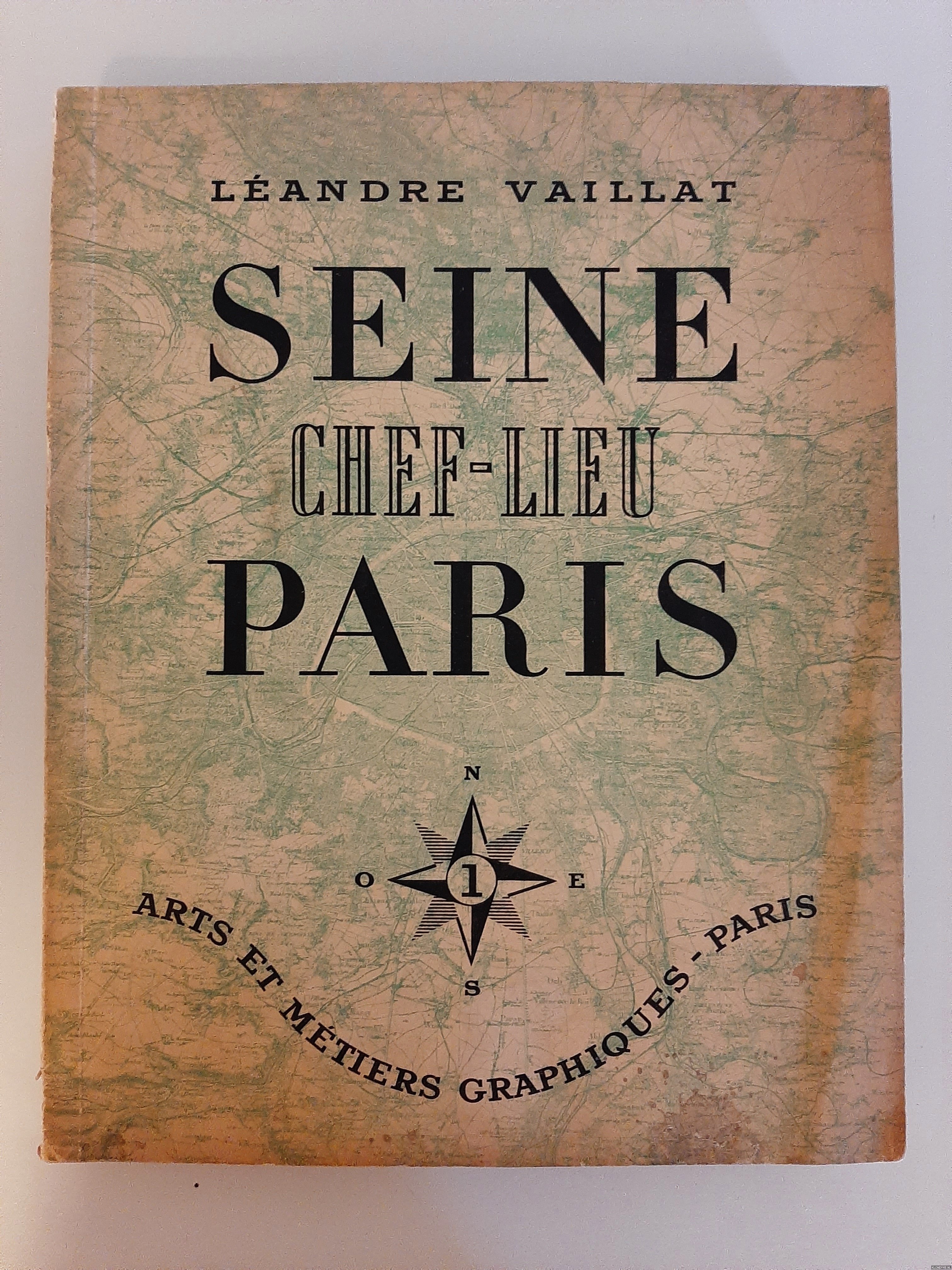 Vaillat, Landre - Seine chef-lieu Paris (2 volumes)