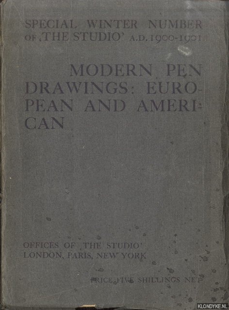 Holme, Charles (edited by) - Special Winter Number of 'The Studio' A.D. 1900-1901: Modern Pen Drawings: European and American