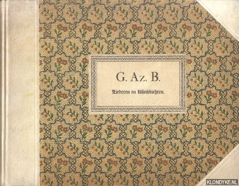 Schepers, Dr. J.B. (uitgezocht en ingeleid door) - G.A. Bredero's Liefde en Lied. Bevattende zoo Liederen als Klinkdichten