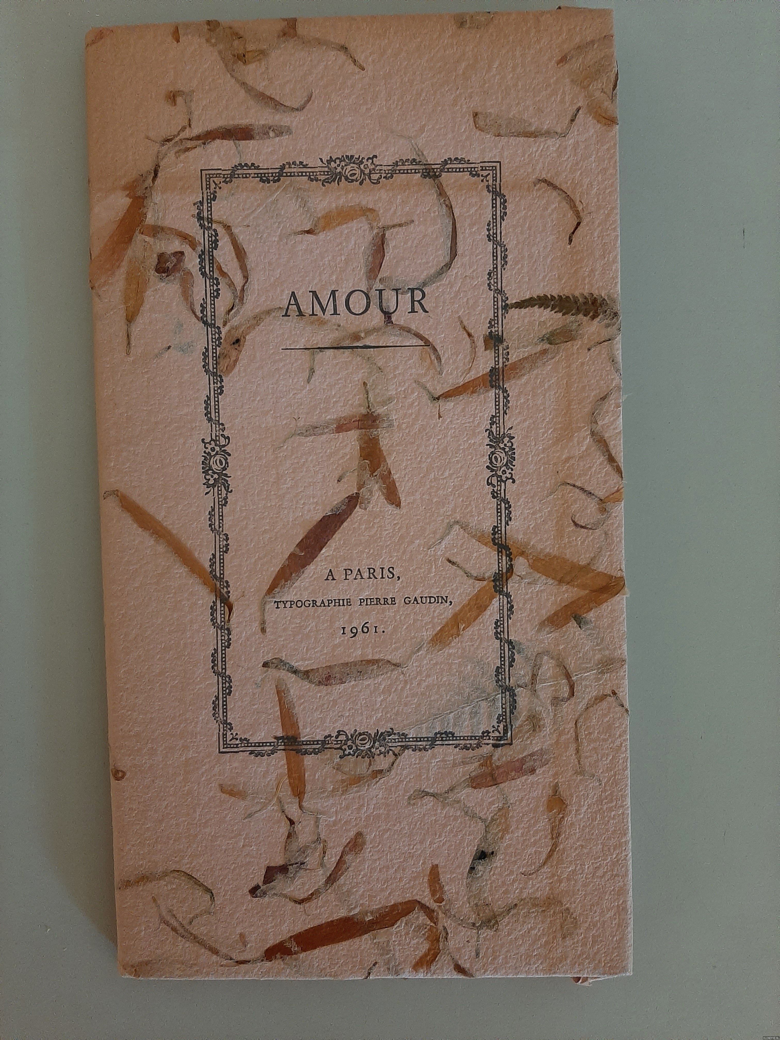 Praudeau, Marius A. - Amour