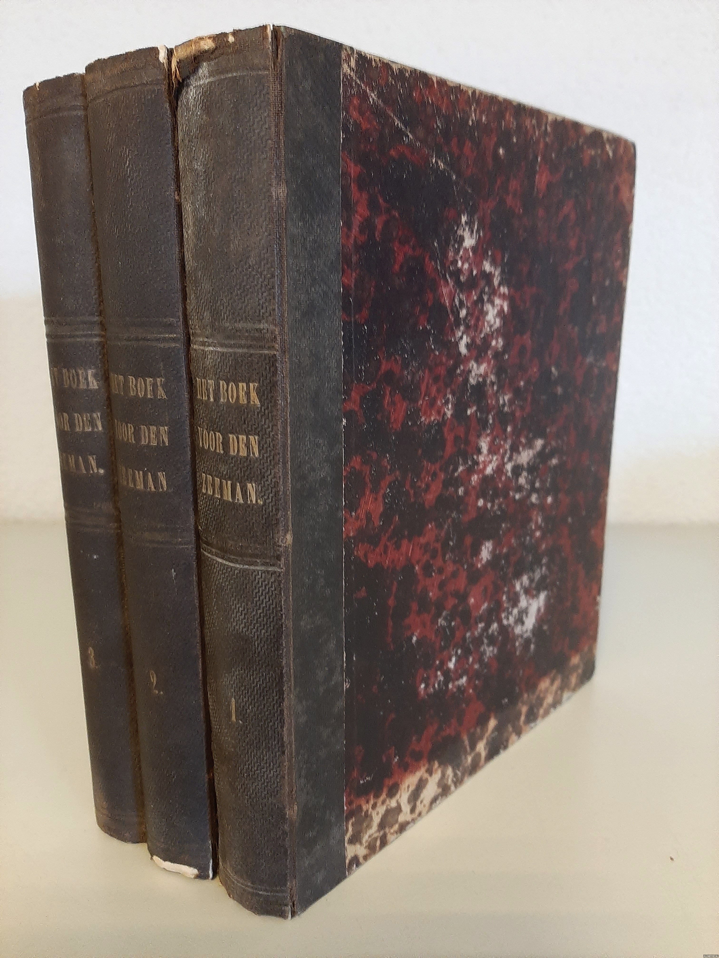 Lennep, J.H. van - Het boek voor den zeeman uit Jan Davids' boekekraam (3 delen)