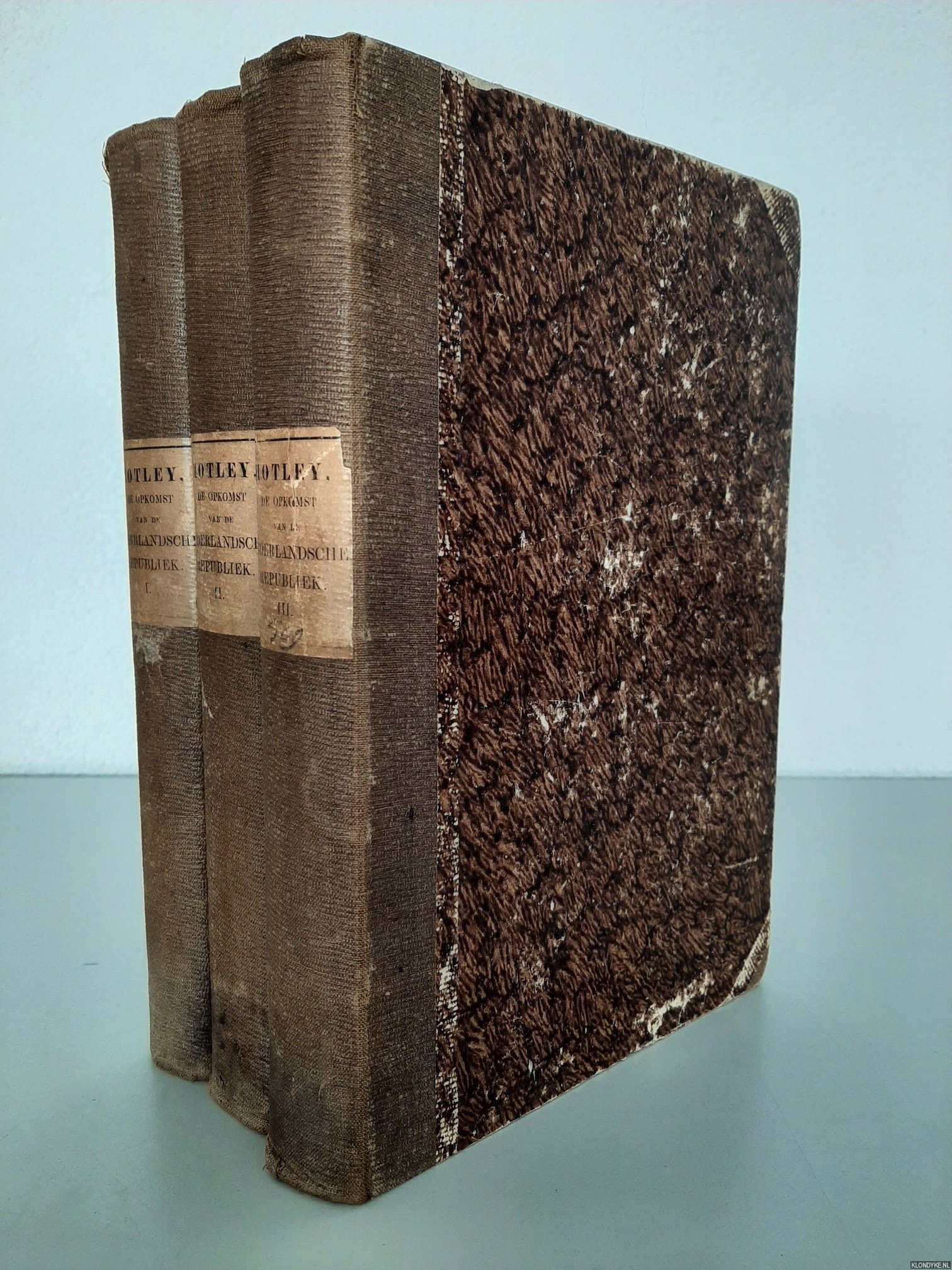 Motley, John Lothrop - De opkomst van de Nederlandsche Republiek (3 delen)