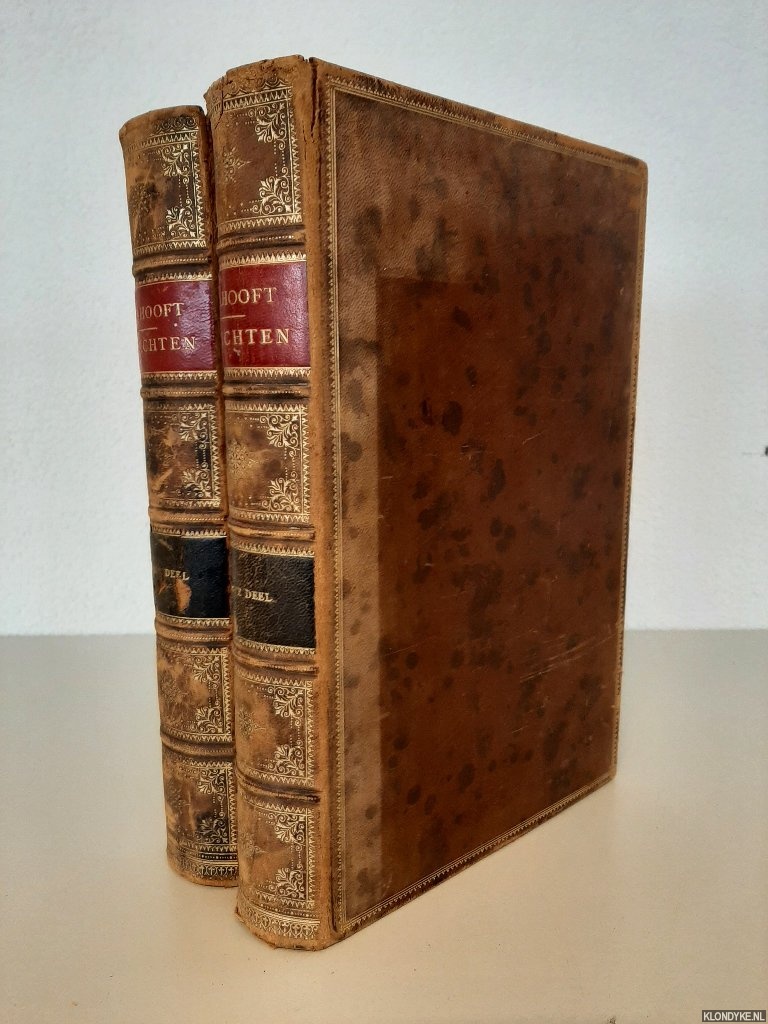 Hooft, P.Cz. - Gedichten van P.C. Hooft. Volledige uitgave door Dr. F.A. Stoett (2 delen)