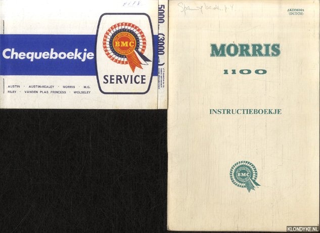 Diverse auteurs - Morris 1100 instructieboekje