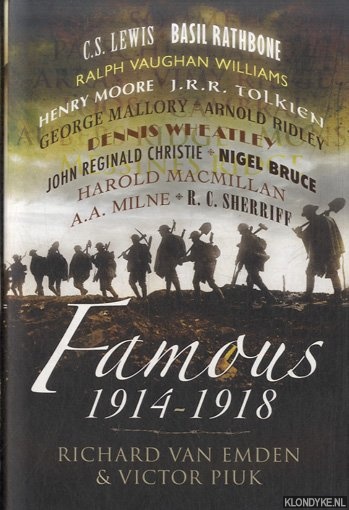 Emden, Richard Van & Victor Piuk - Famous 1914-18 *Signed by Richard Van Emden*