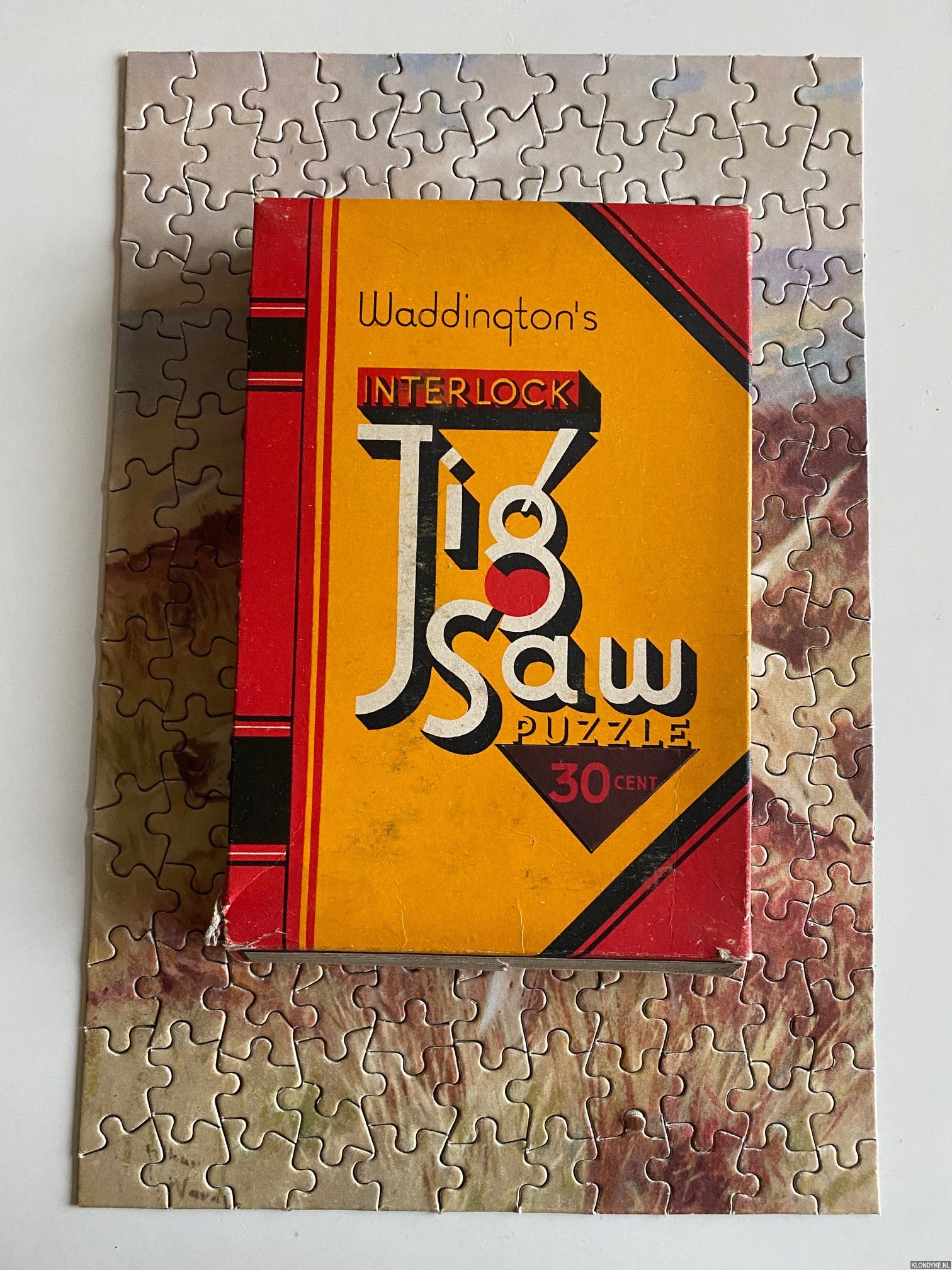 Waddington - Waddington's Interlock Jig Saw Puzzle. Vol. VII: Backing a point