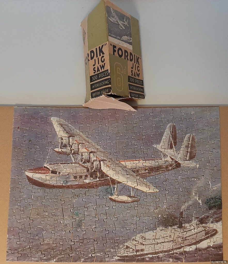 Various - Fordik Jog Saw. 300 pieces interlocking. No. 139: Pan American Clipper